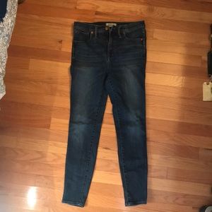 Madewell 10” High Rise Skinny Jeans (regular)